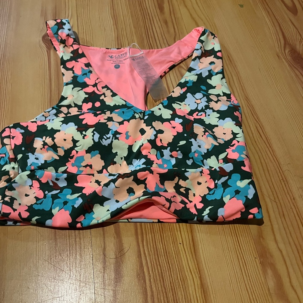 Carve Designs Tofino racerback tankini top